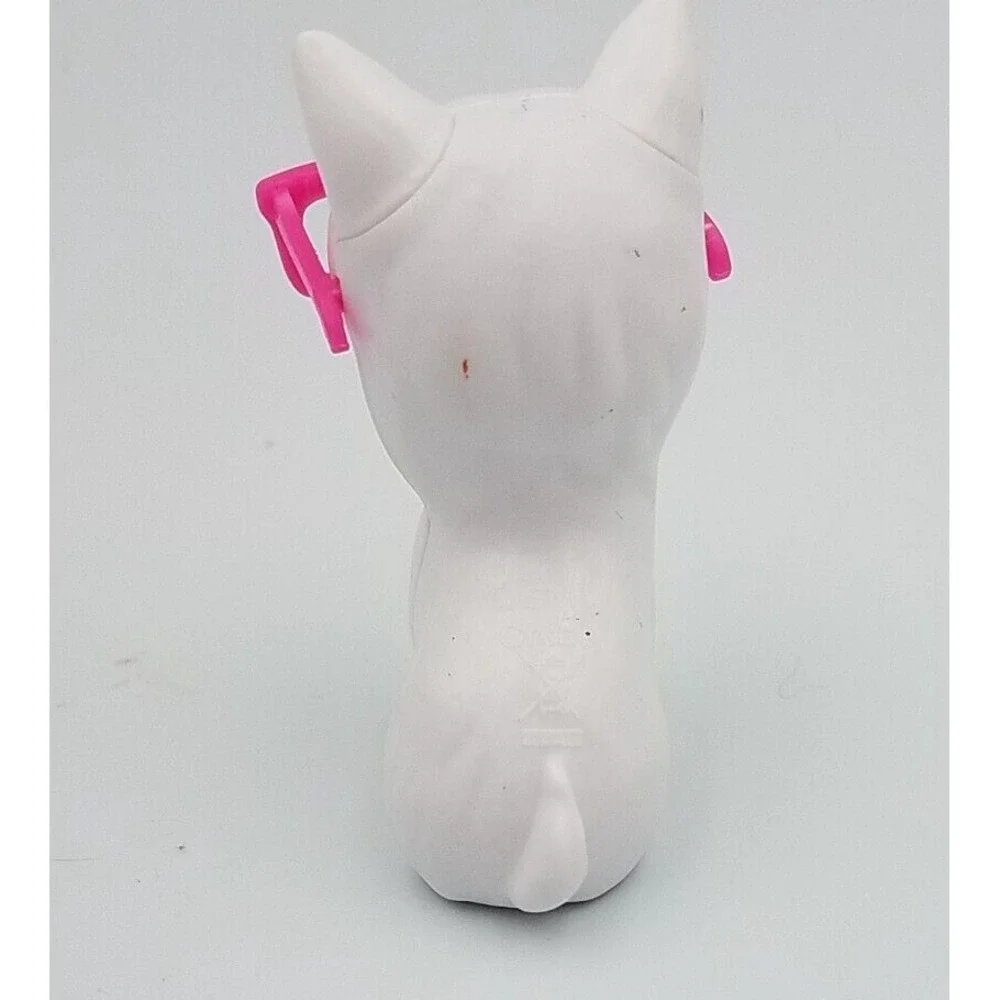 Barbie My Scene Puppy‎ Dog Toy Figure Pink Glasses Kids Pretend Play Pet Animal